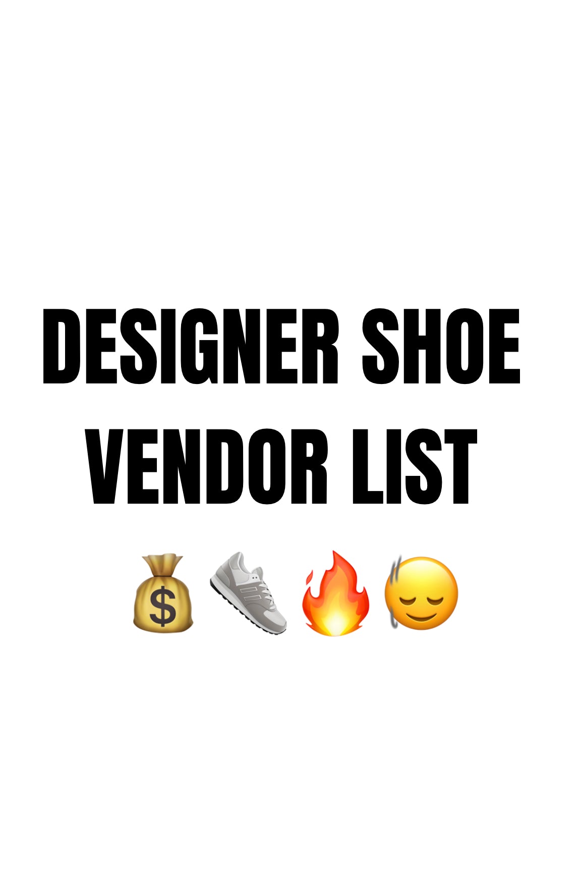 DESIGNER SHOE VENDOR